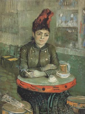 Vincent Van Gogh Agostina Segatori Sitting in the Cafe du Tamborin (nn04)